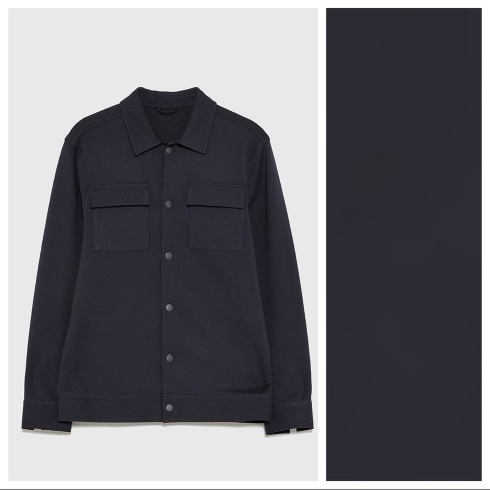 Men's Navy Jacket - Picture 4 of 11